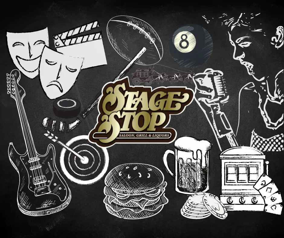 Stage Stop Chalkboard Stage Stop Chalkboard